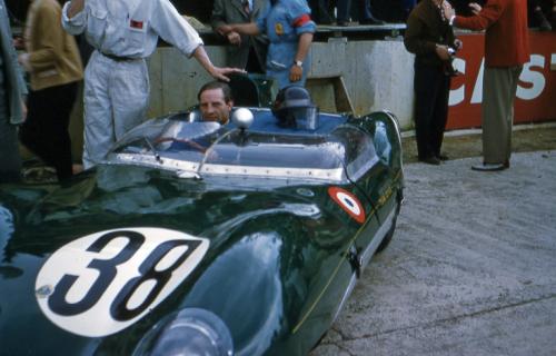 Innes Ireland at Le Mans 1958