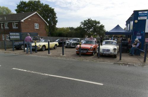 The Sales Forecourt at BHG Charity Day in aid of Alzheimer's Society 2023