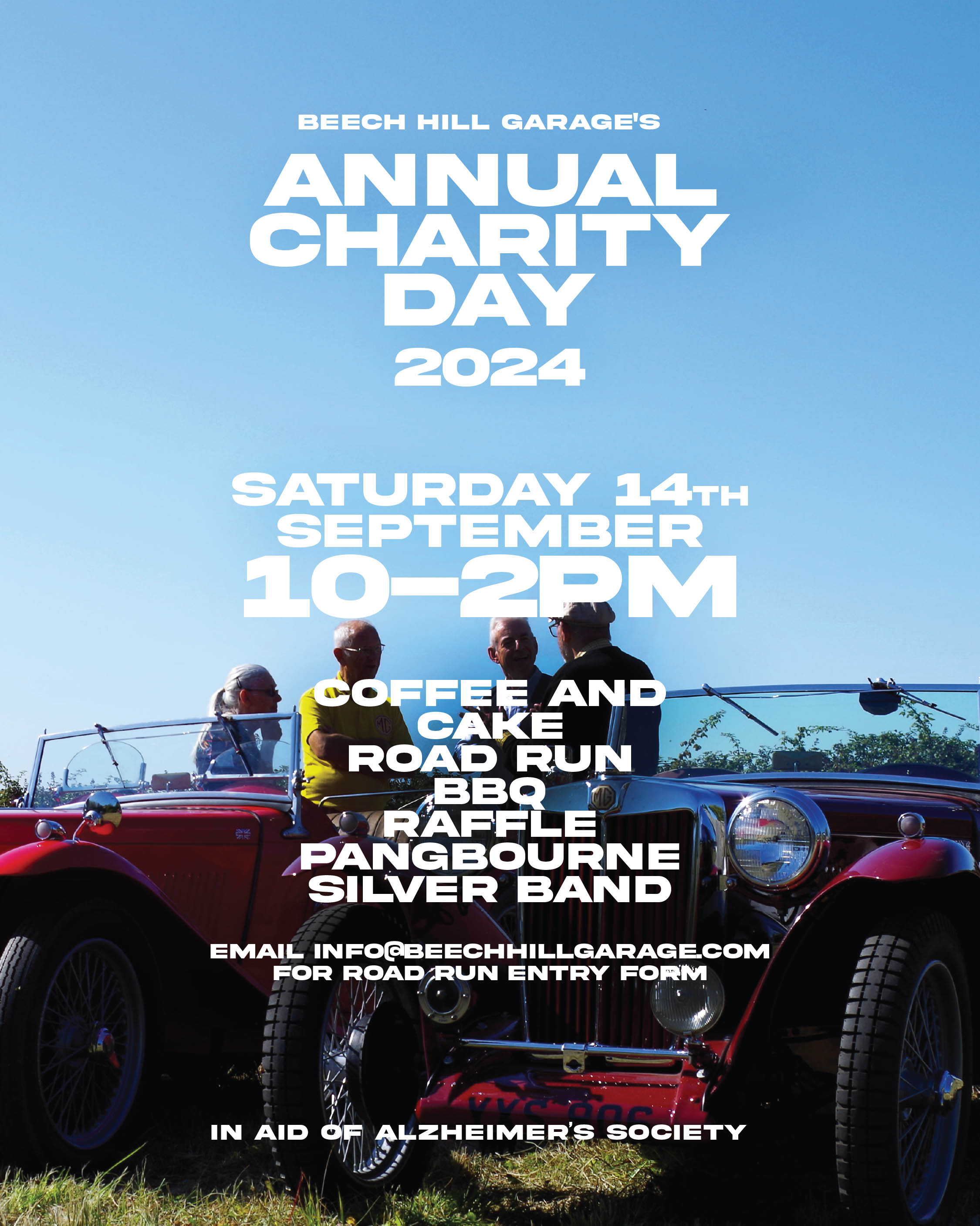 2024 Annual Charity Day at Beech Hill Garage 14 September 2024